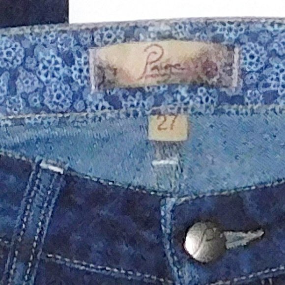 Paige "Hollywood Hill" Premium Boot-Cut Jean - Picture 8 of 9